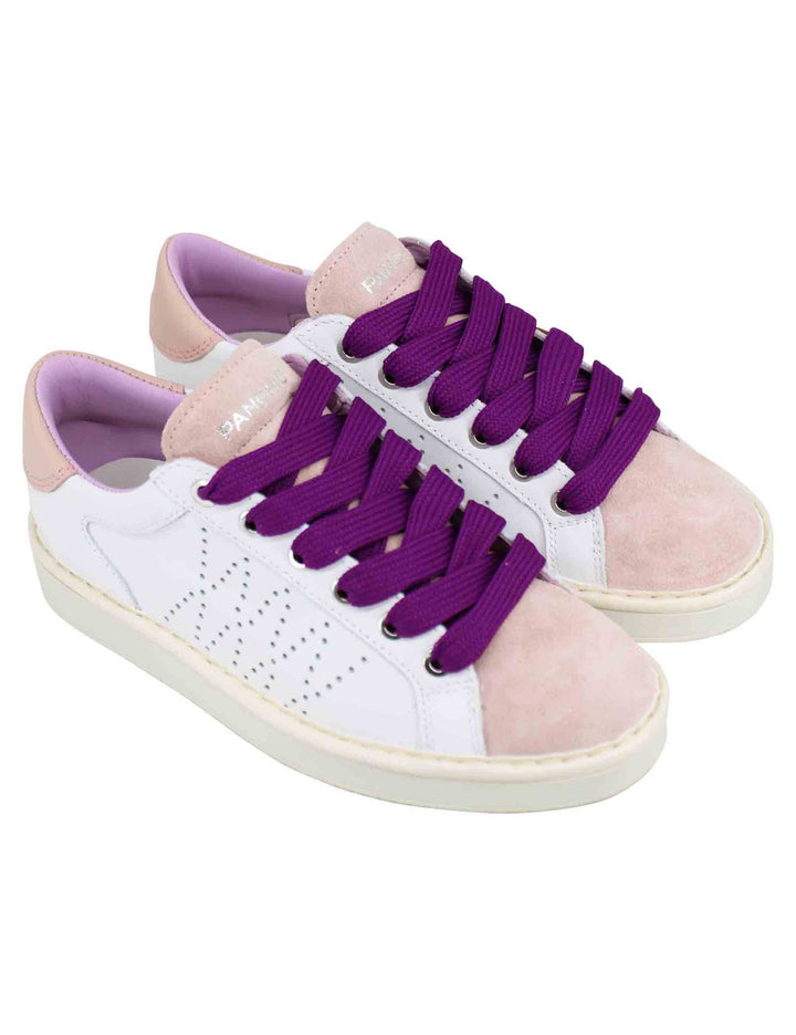 Spatarella Sneakers donna in pelle bianca Soddisfazione Garantita