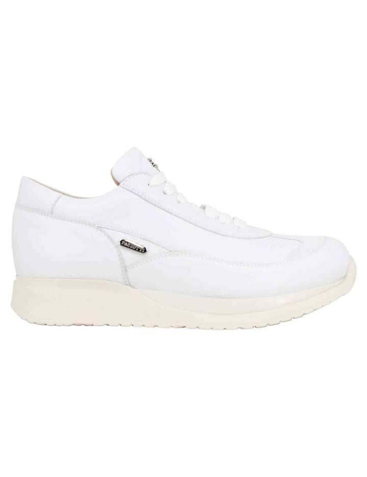 Spatarella Sneakers uomo in pelle bianca Affare Del Giorno