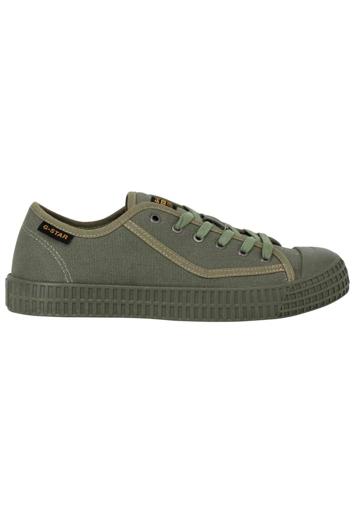 Spatarella Sneakers uomo Rovulc II in canvas verde Outlet