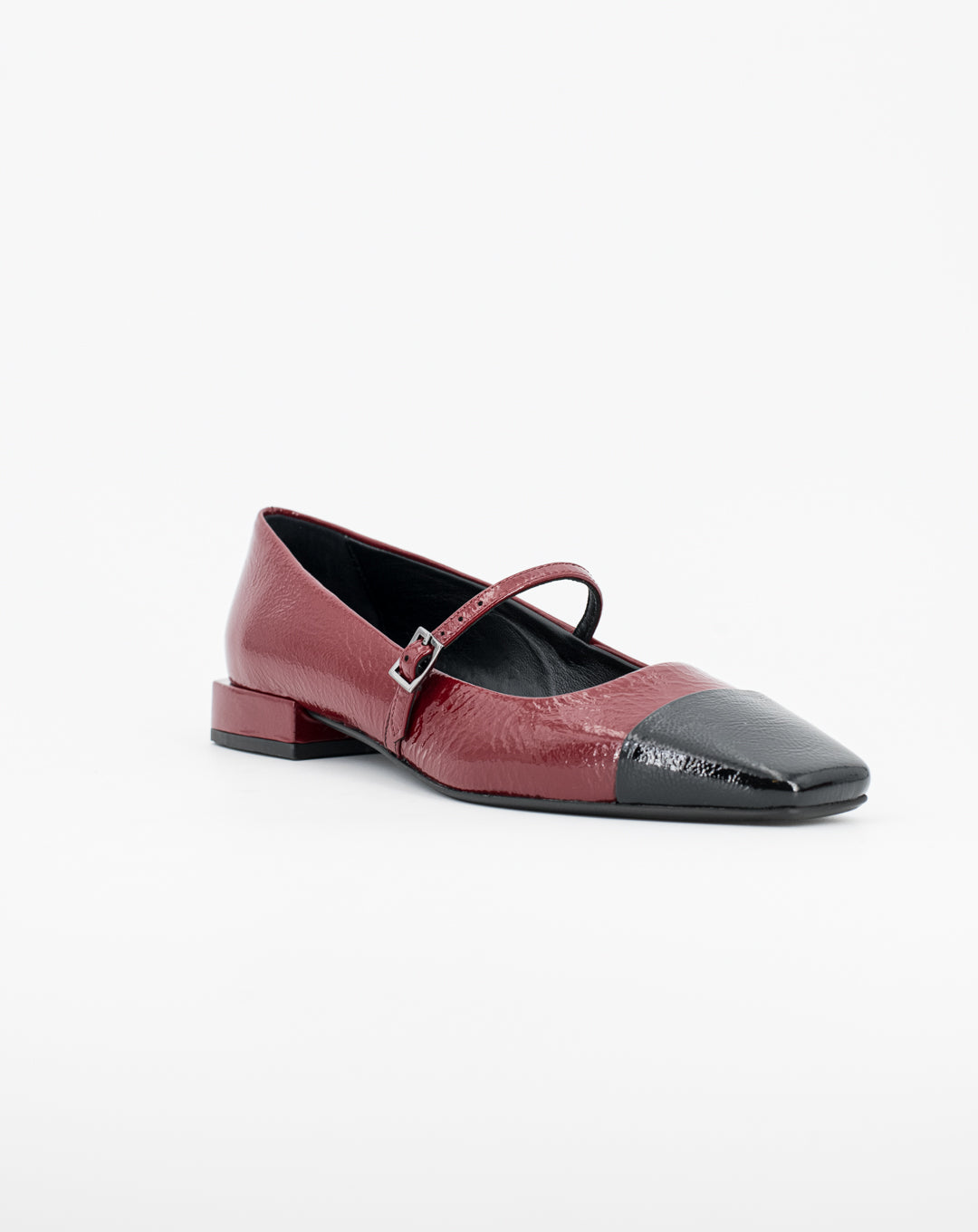 Stelio Malori BALLERINA - NERO(PUNTA)/RUBINO Presa
