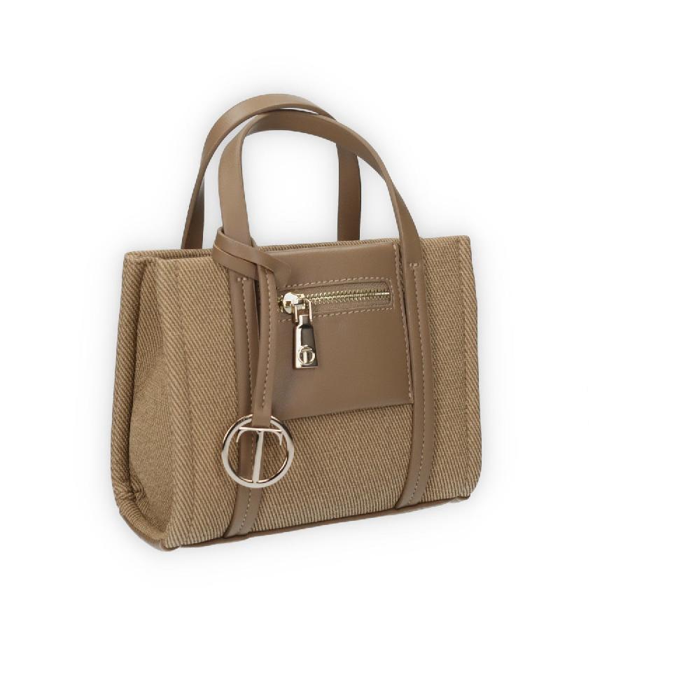 Tata Italia Shopping bag con zip esterna Offerte