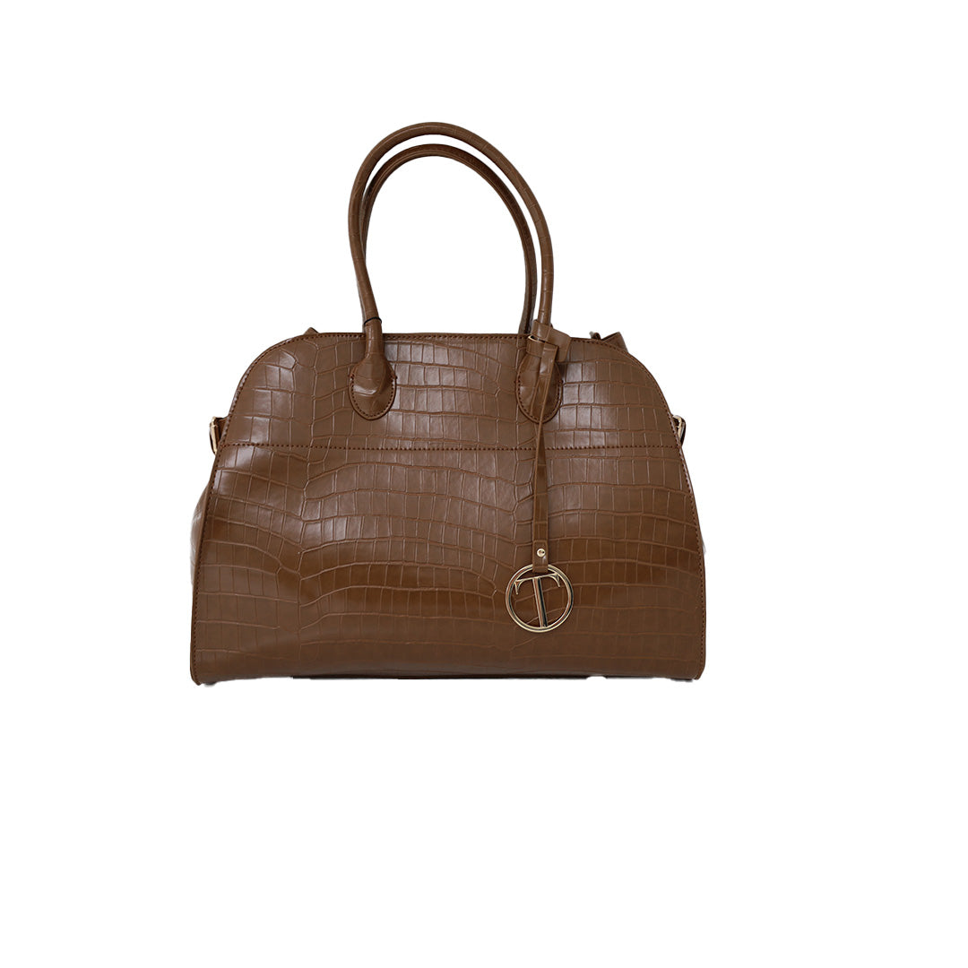 Tata Italia Shopping bag con stampa coccodrillo Soddisfazione Garantita