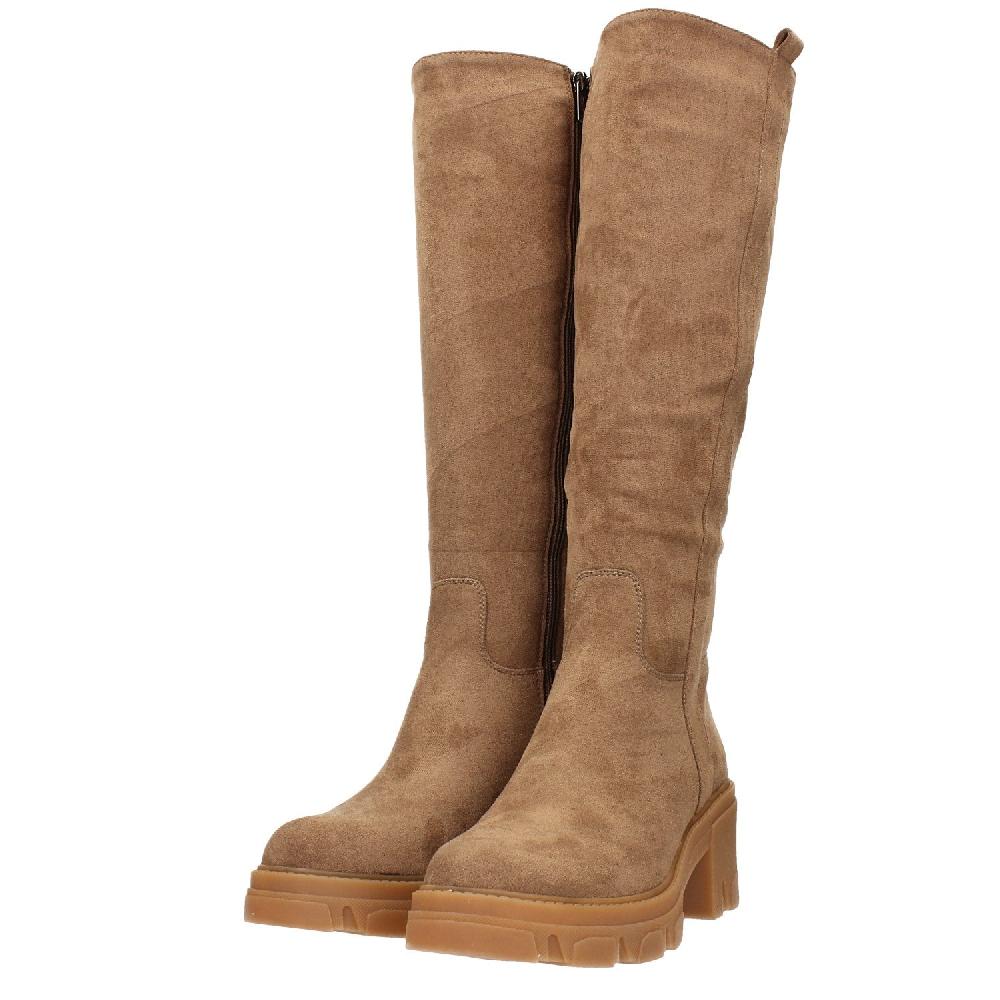 Tata Italia Stivali scamosciati con suola chunky. Tacco alto 6cm Negozio