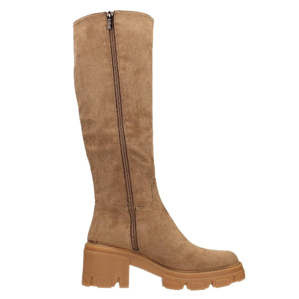 Tata Italia Stivali scamosciati con suola chunky. Tacco alto 6cm Negozio