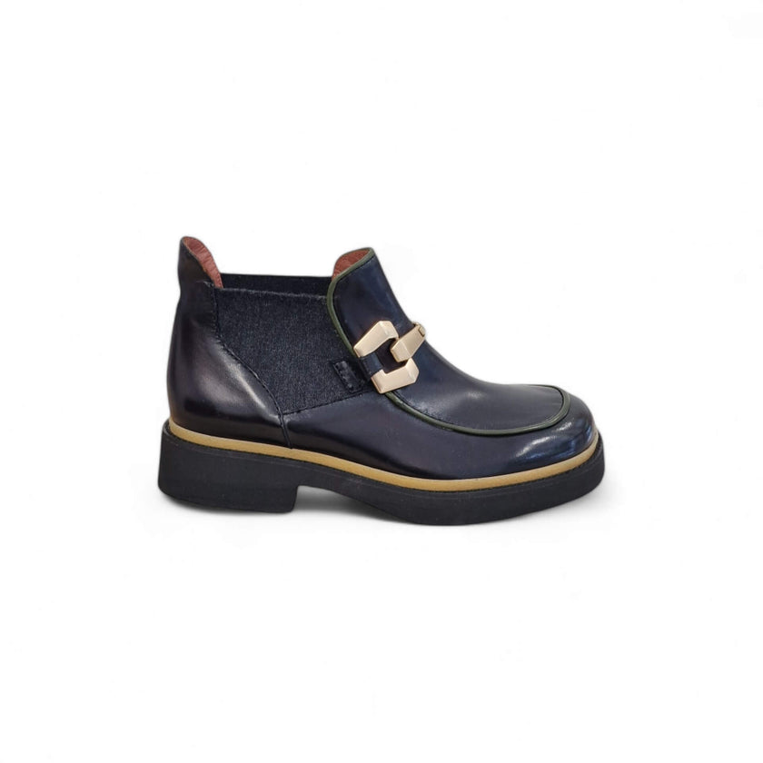 Viola Ricci Alice - Stivaletto beatles pelle nera Vendita