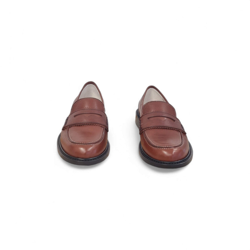 Viola Ricci Gaia - Mocassino nappa glove rhum - basic Shopping Online