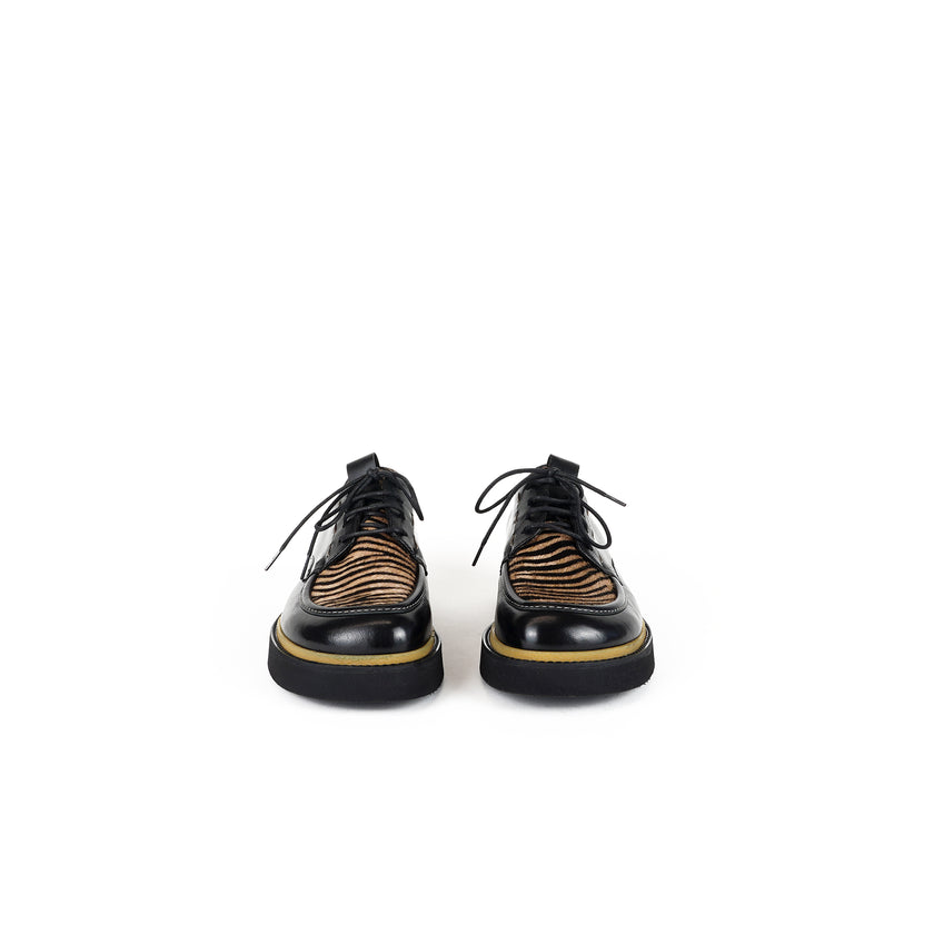 Viola Ricci Alice - Scarpa allacciata Nera Spedizione Gratuita