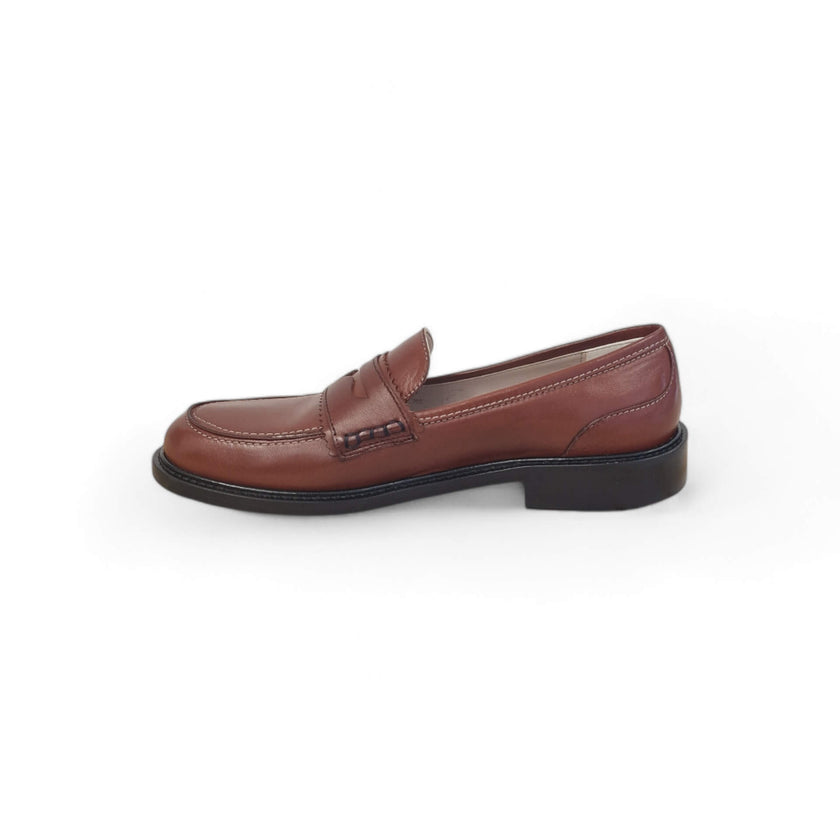 Viola Ricci Gaia - Mocassino nappa glove rhum - basic Fino Al -60%