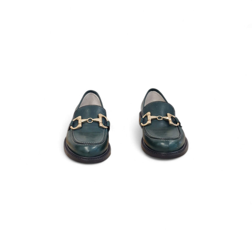 Viola Ricci Gaia - Mocassino nappa glove verde Affare Del Giorno