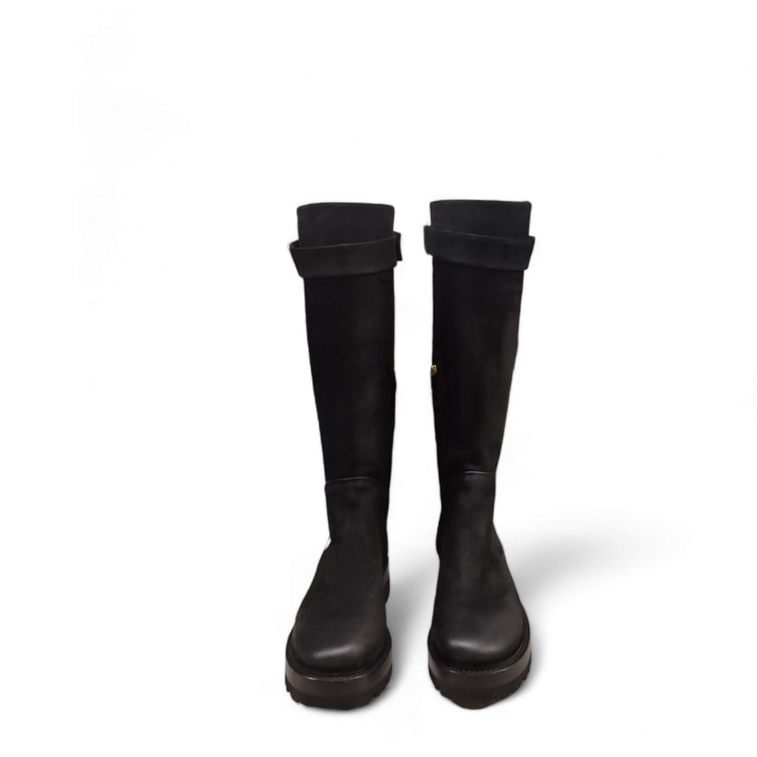 Viola Ricci Sally - stivale alto nero Sconto