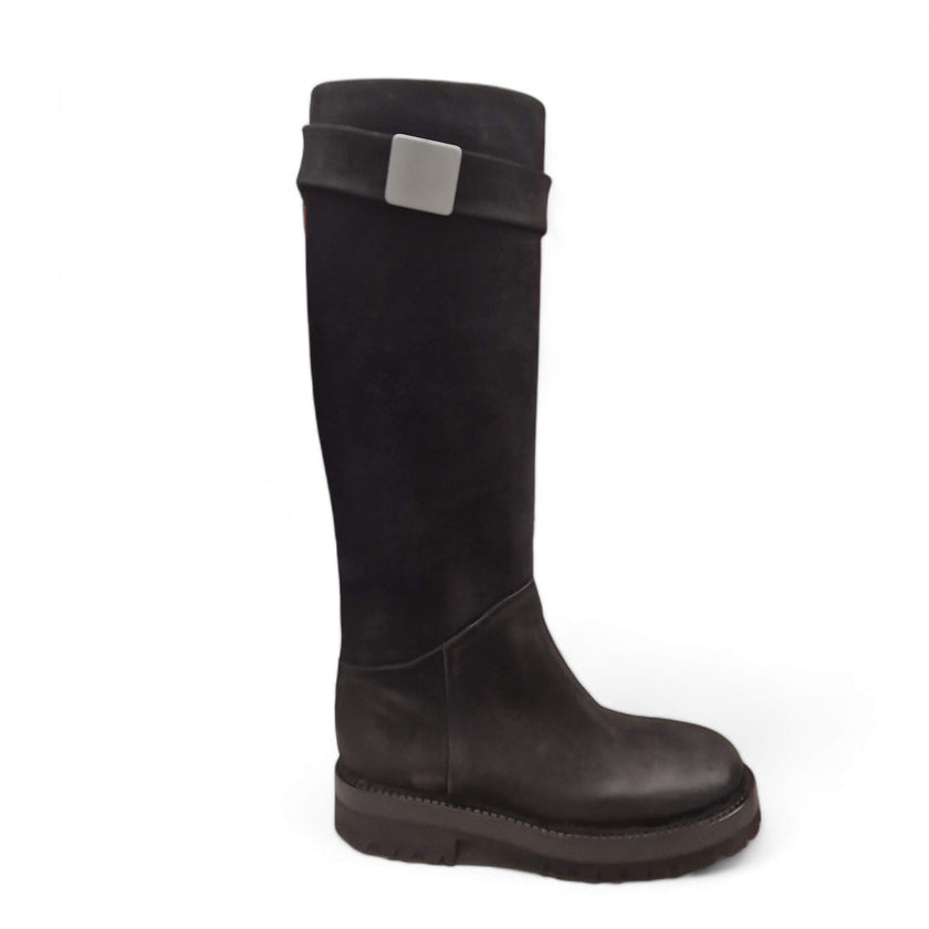Viola Ricci Sally - stivale alto nero Sconto