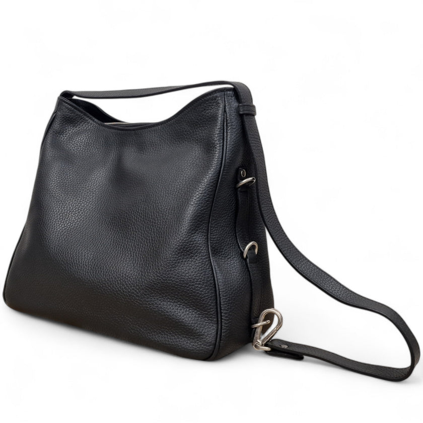 Viola Ricci West - Borsa in pelle nera Vendita