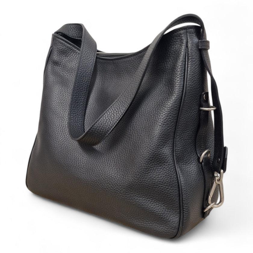 Viola Ricci West - Borsa in pelle nera Vendita