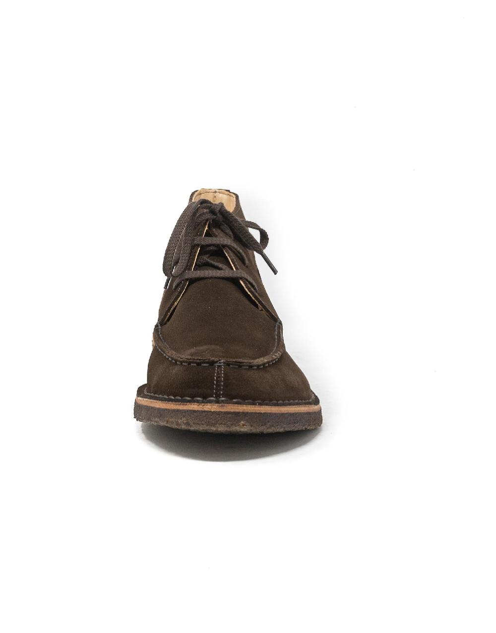 Wally Walker moc-toe Astorflex in pelle scamosciata Deukeflex Dark Chestnut Prezzo Ridotto