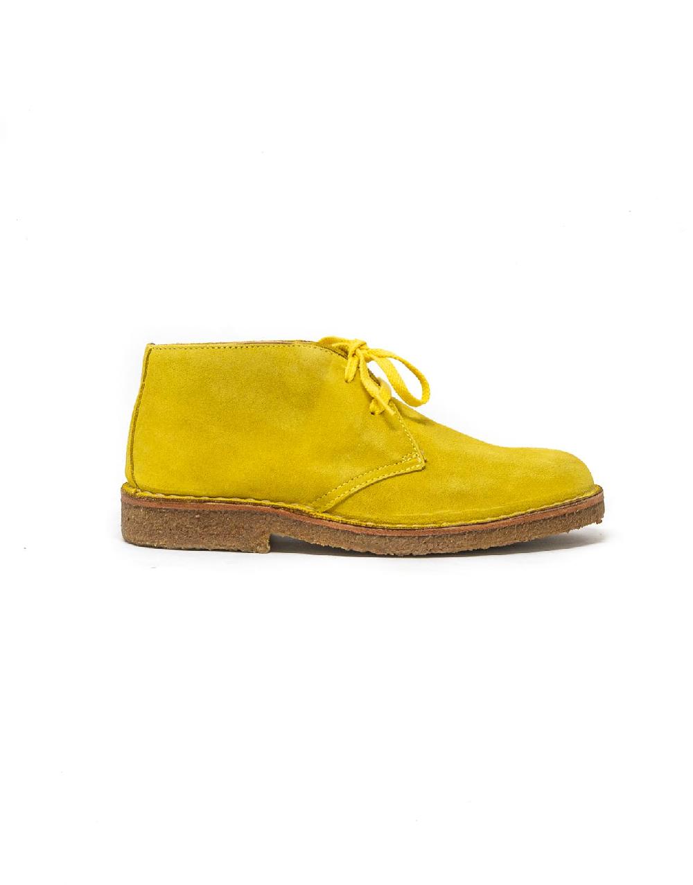 Wally Walker Astorflex – desert boot donna scamosciato wellflex giallo limone In Saldo
