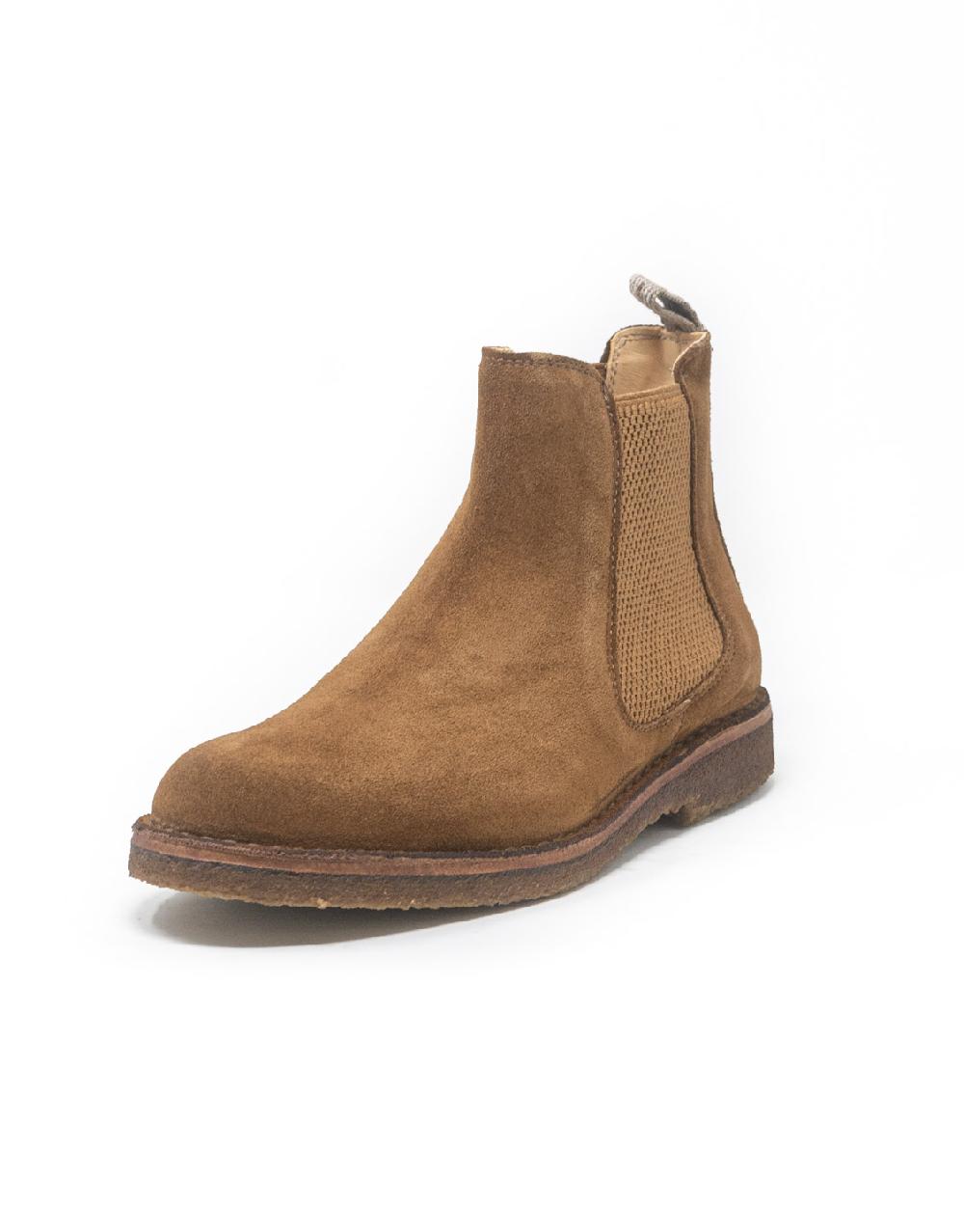Wally Walker Astorflex – stivaletto chelsea scamosciato donna Bridgeflex bruciato Nuova