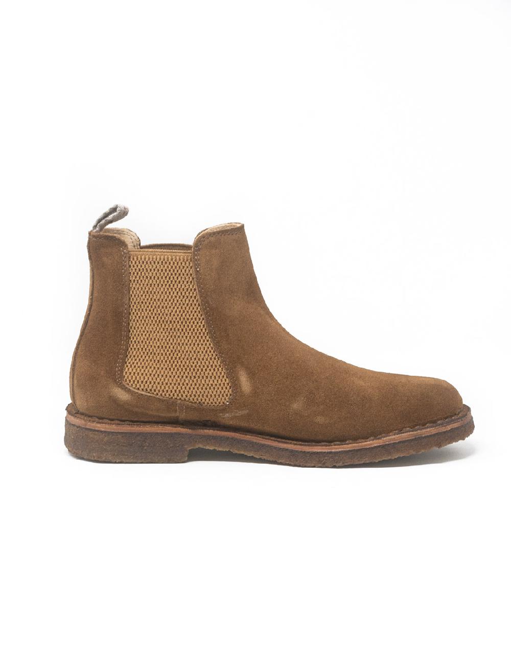 Wally Walker Astorflex – stivaletto chelsea scamosciato donna Bridgeflex bruciato Nuova