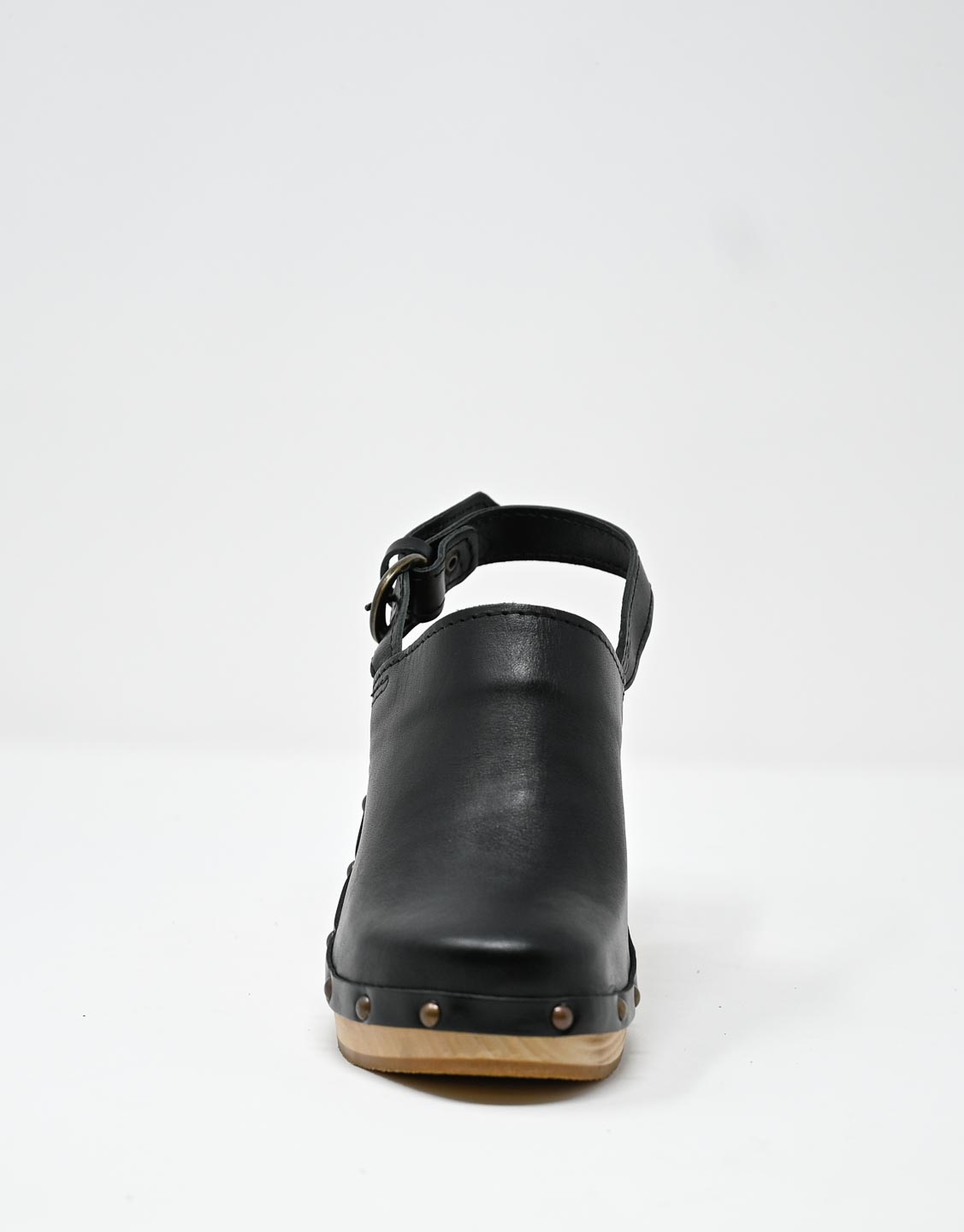 Wally Walker zoccolo in pelle nero Olandflex by astorflex Qualità