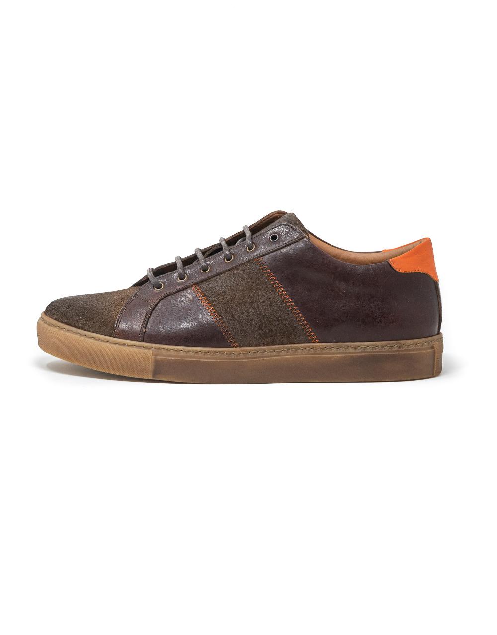 Wally Walker Wally Walker – sneaker in pelle e camoscio Royale dark chestnut Novità