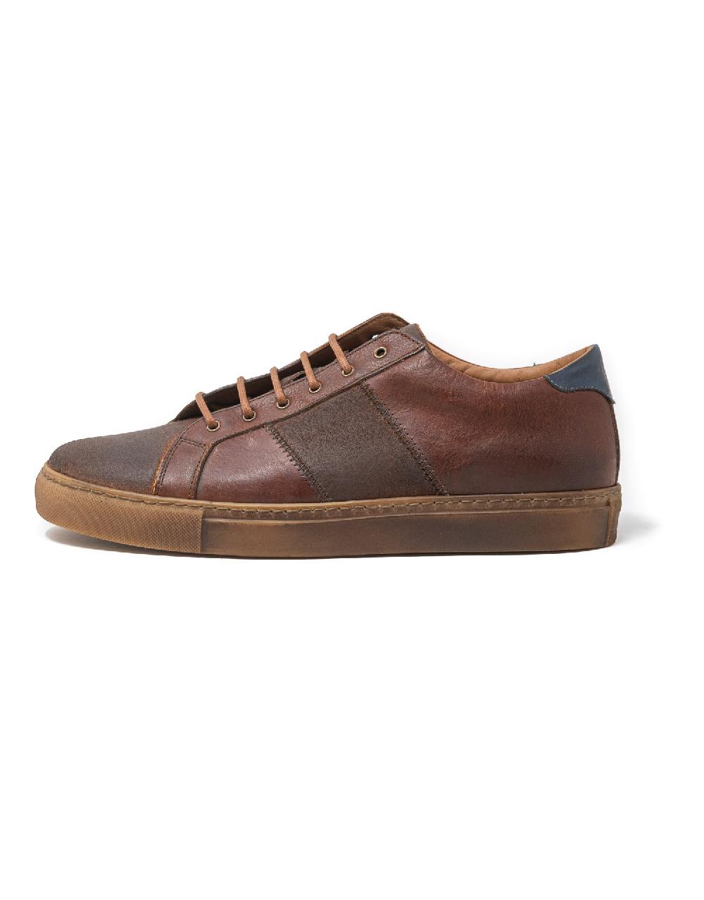 Wally Walker Wally Walker – sneaker in pelle e camoscio Royale ruggine Presa