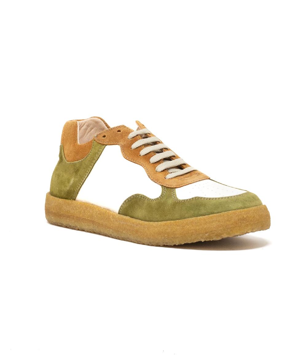 Wally Walker Astorflex – sneaker uomo in pelle e camoscio Tenniflex Assenzio Outlet