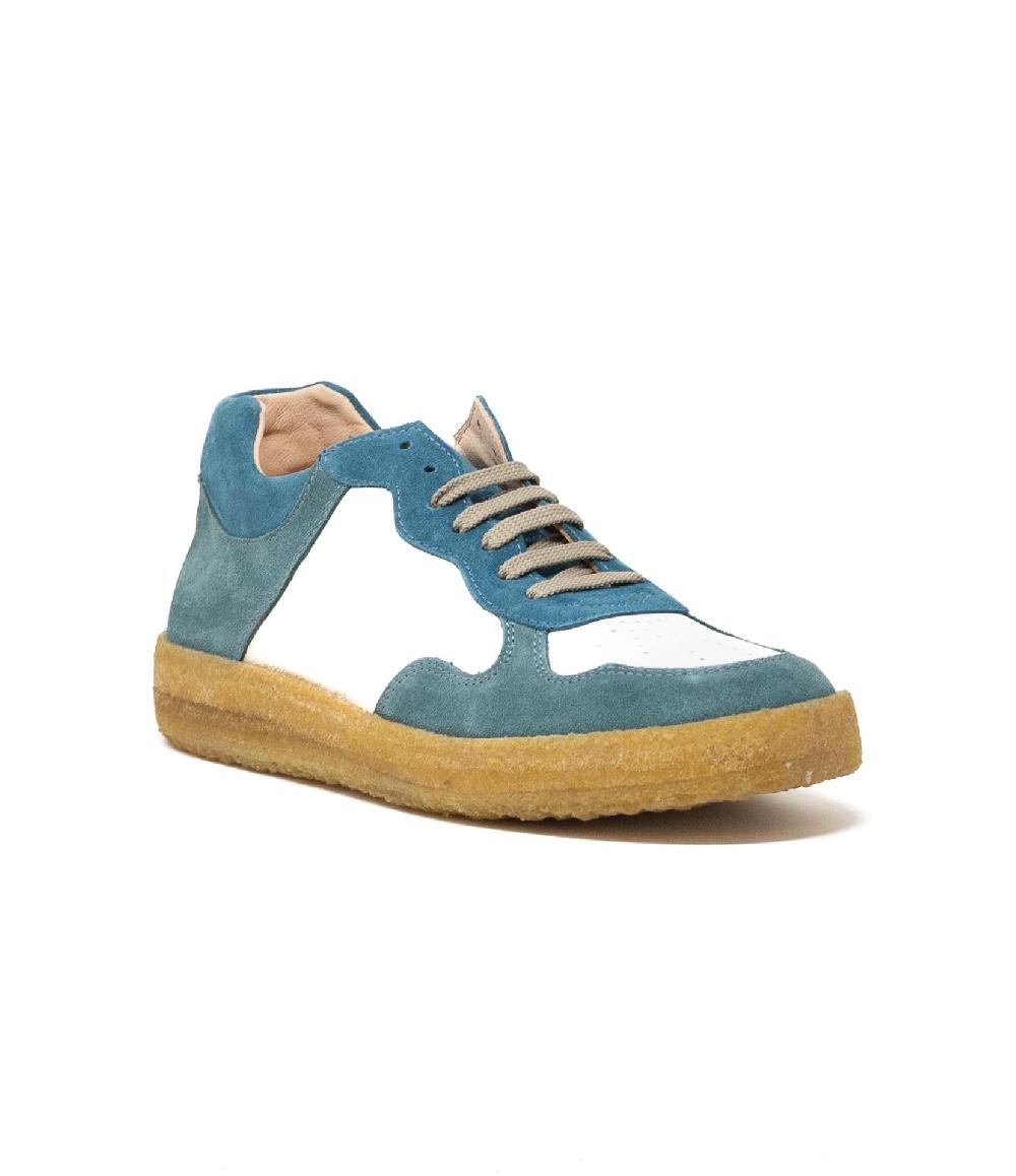 Wally Walker Astorflex – sneaker uomo in pelle e camoscio Tenniflex Rolio In Vendita