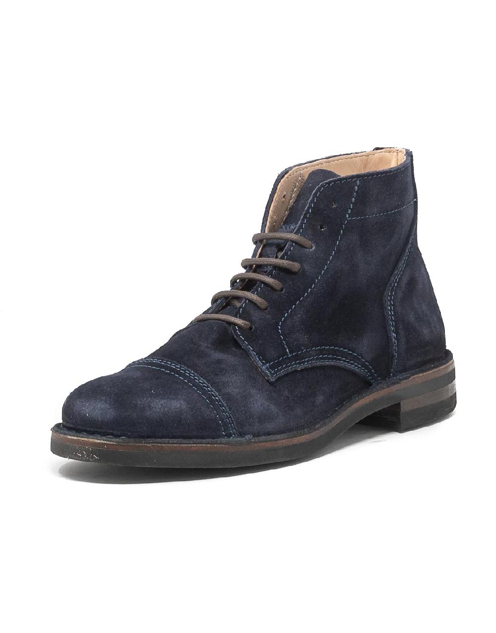 Wally Walker Astorflex – stivale mid uomo scamosciato Aldflex blu Moda