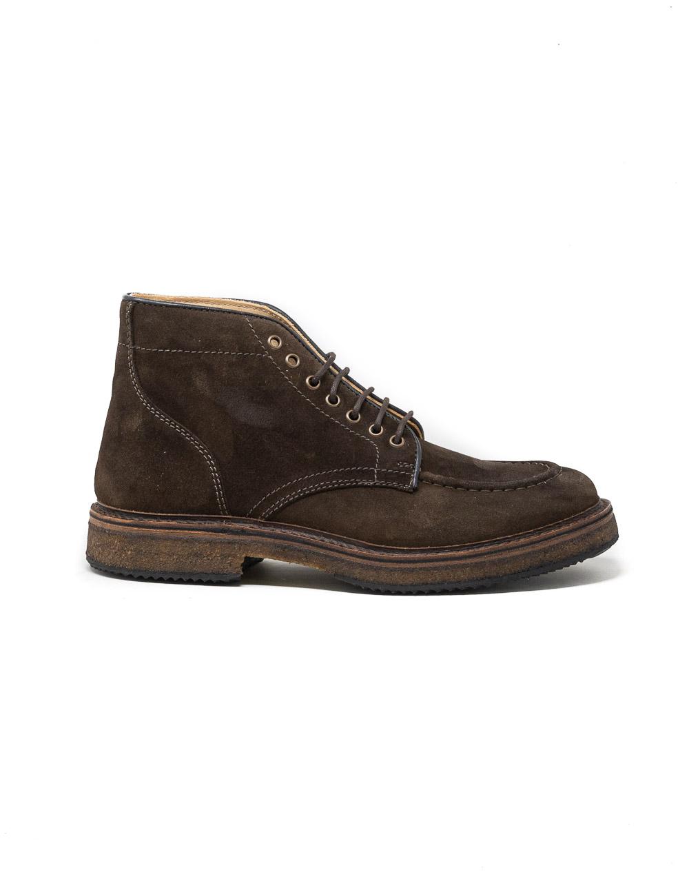Wally Walker Astorflex – stivale uomo scamosciato Nuvoflex 001 Dark Chestnut Consegna Veloce