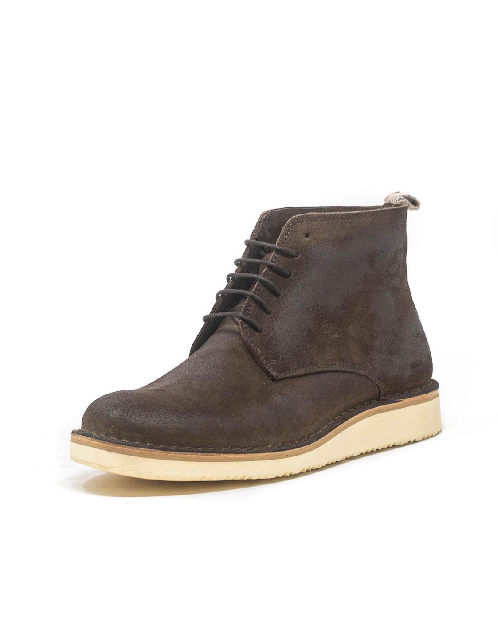 Wally Walker Astorflex – stivale uomo in pelle scamosciata Midflex Dark Chestnut Affare Del Giorno
