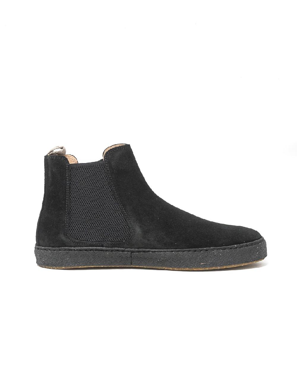 Wally Walker Astorflex – chelsea boot uomo scamosciato Rolflex nero Prezzo Ridotto