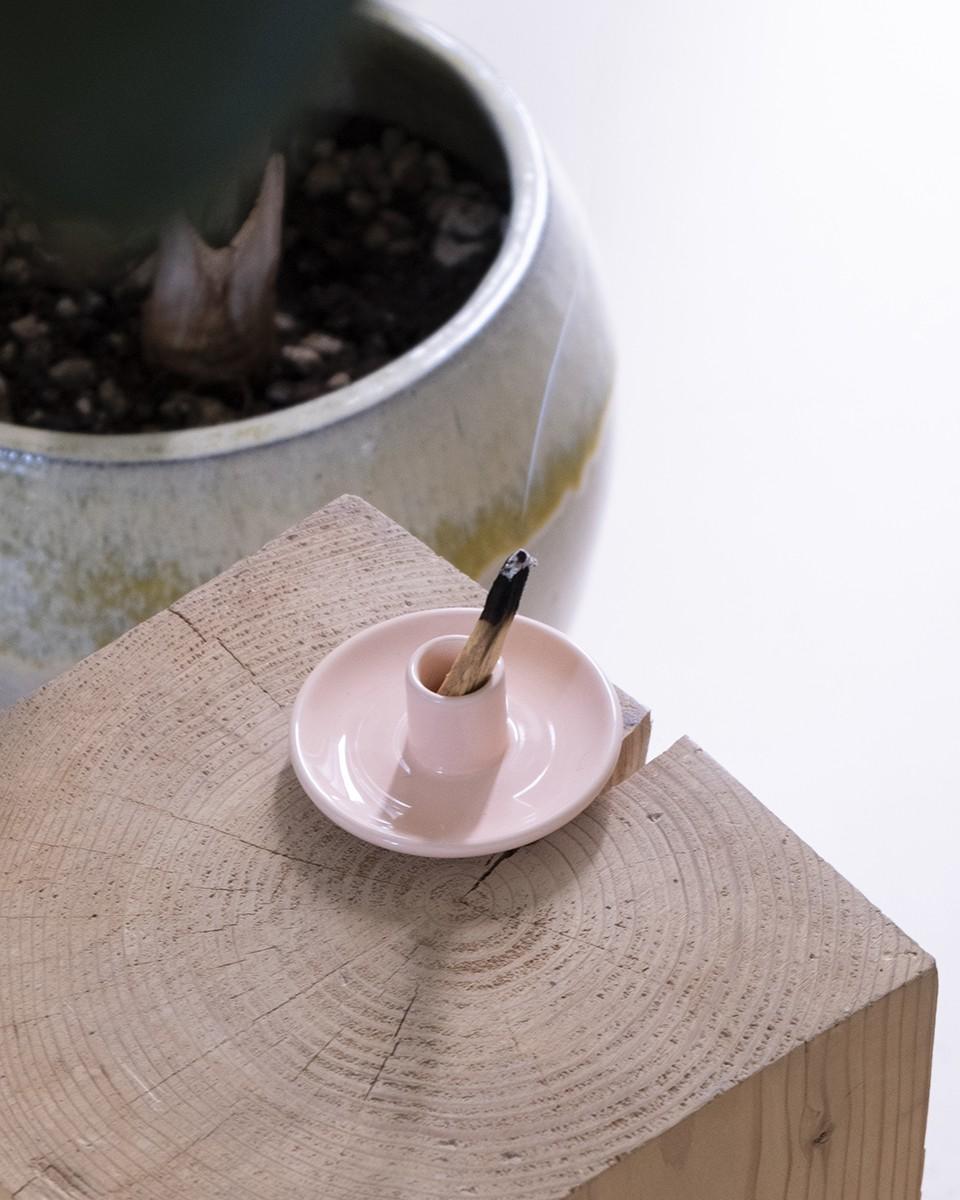 Wood'd PALO SANTO PLATE PINK Nuovo