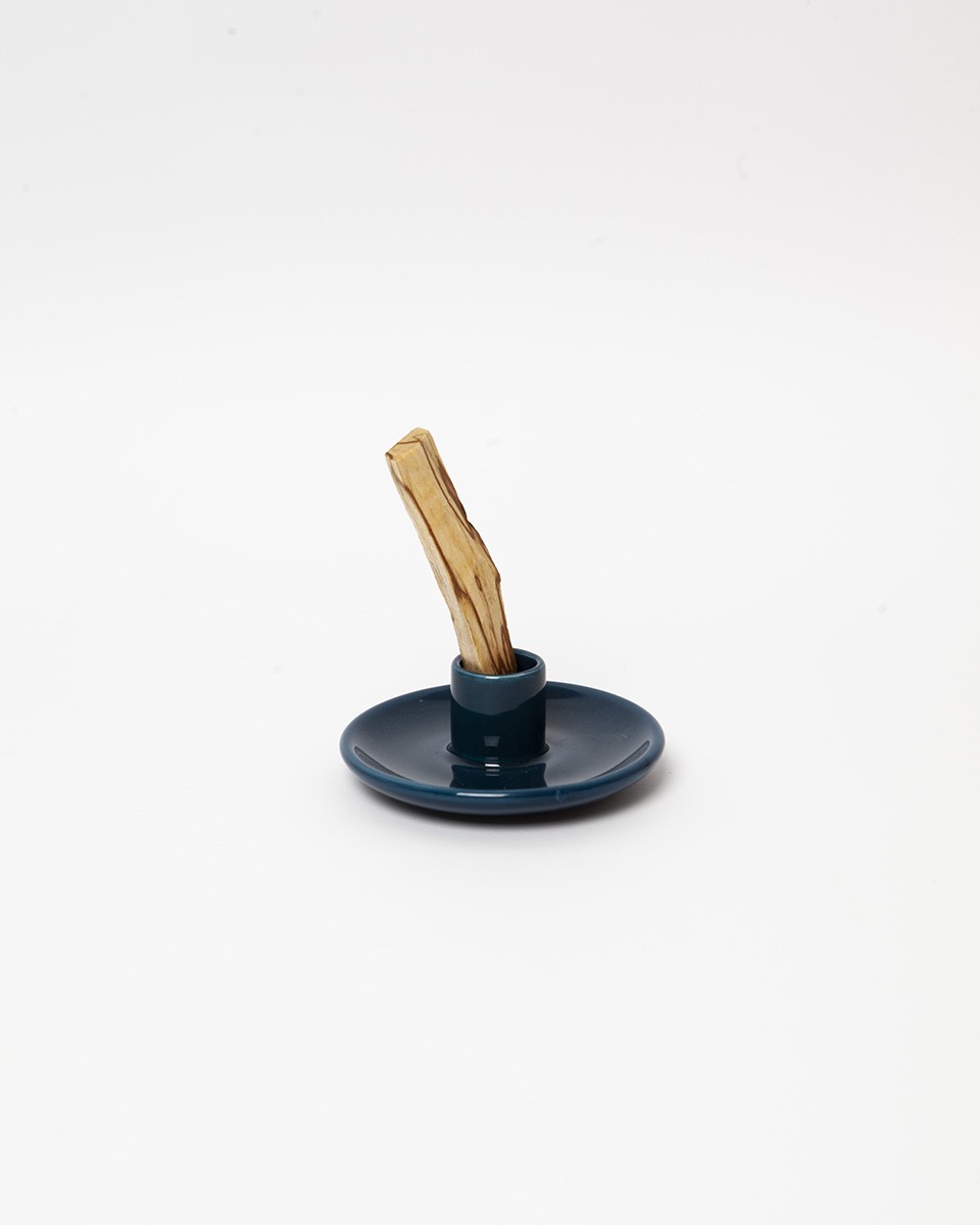 Wood'd PALO SANTO PLATE BLUE Vendita