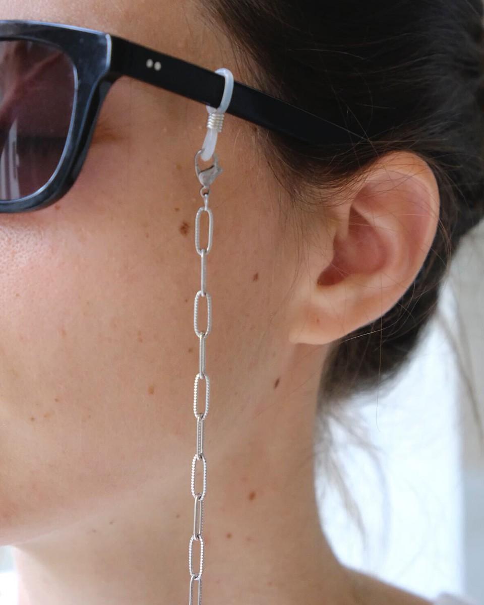 Wood'd Eyeglasses Lace Wide Silvered Qualità Garantita