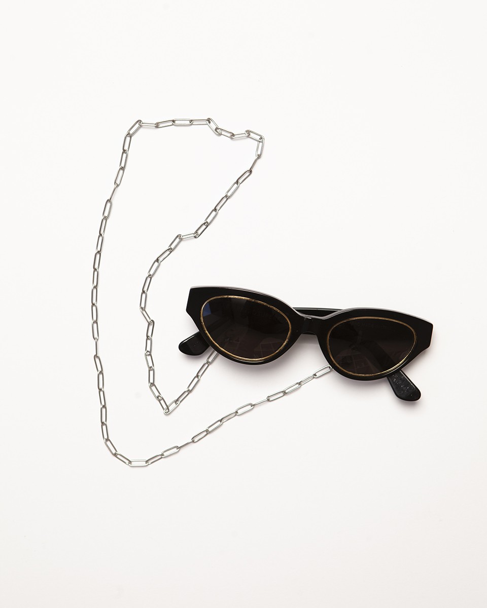 Wood'd Eyeglasses Lace Wide Silvered Qualità Garantita