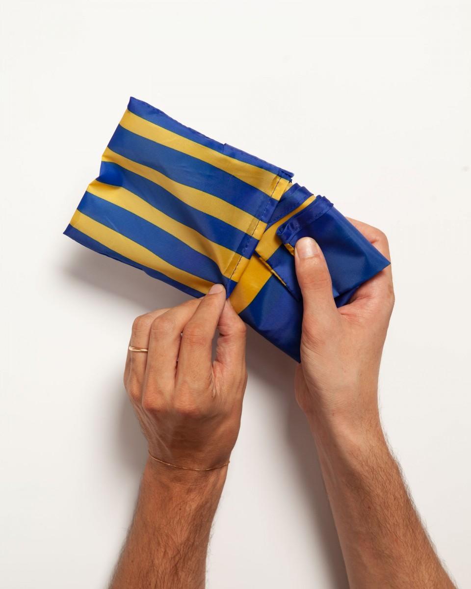 Wood'd Stripes Blue Bag Fino Al -60%