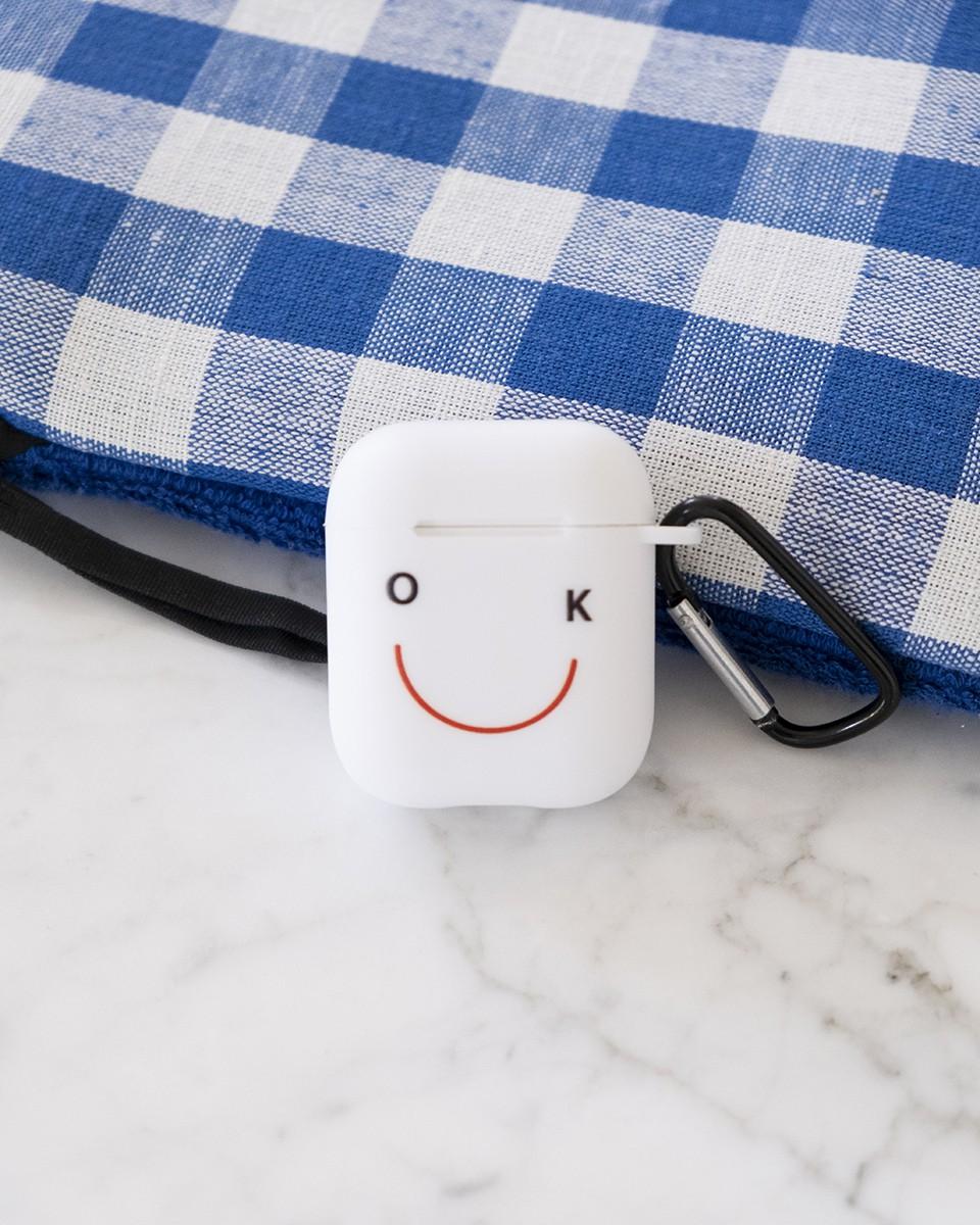 Wood'd AirPods Case OK White Online