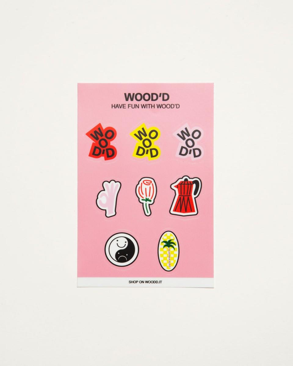 Wood'd Sticker Mirror Saldi