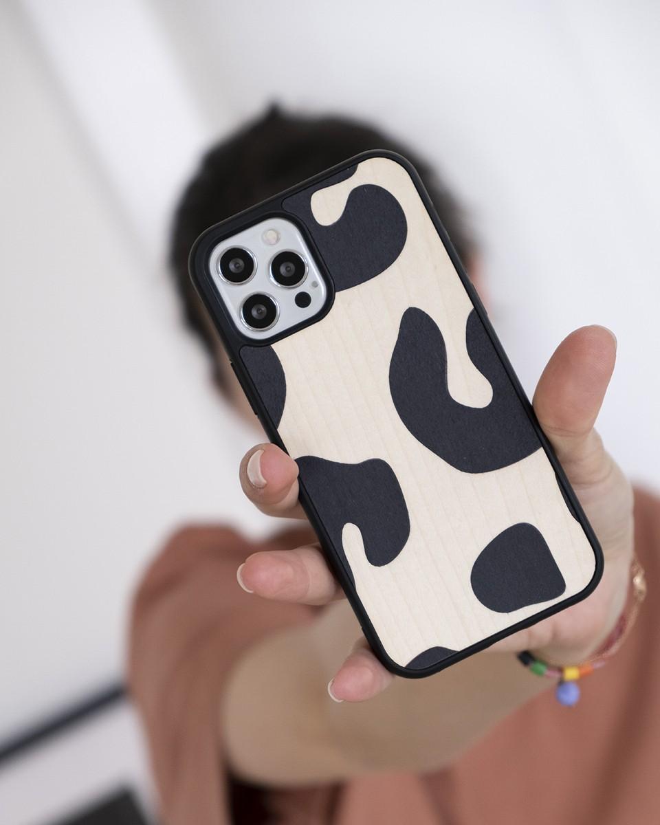Wood'd Kinda Cow Cover Vendite Flash