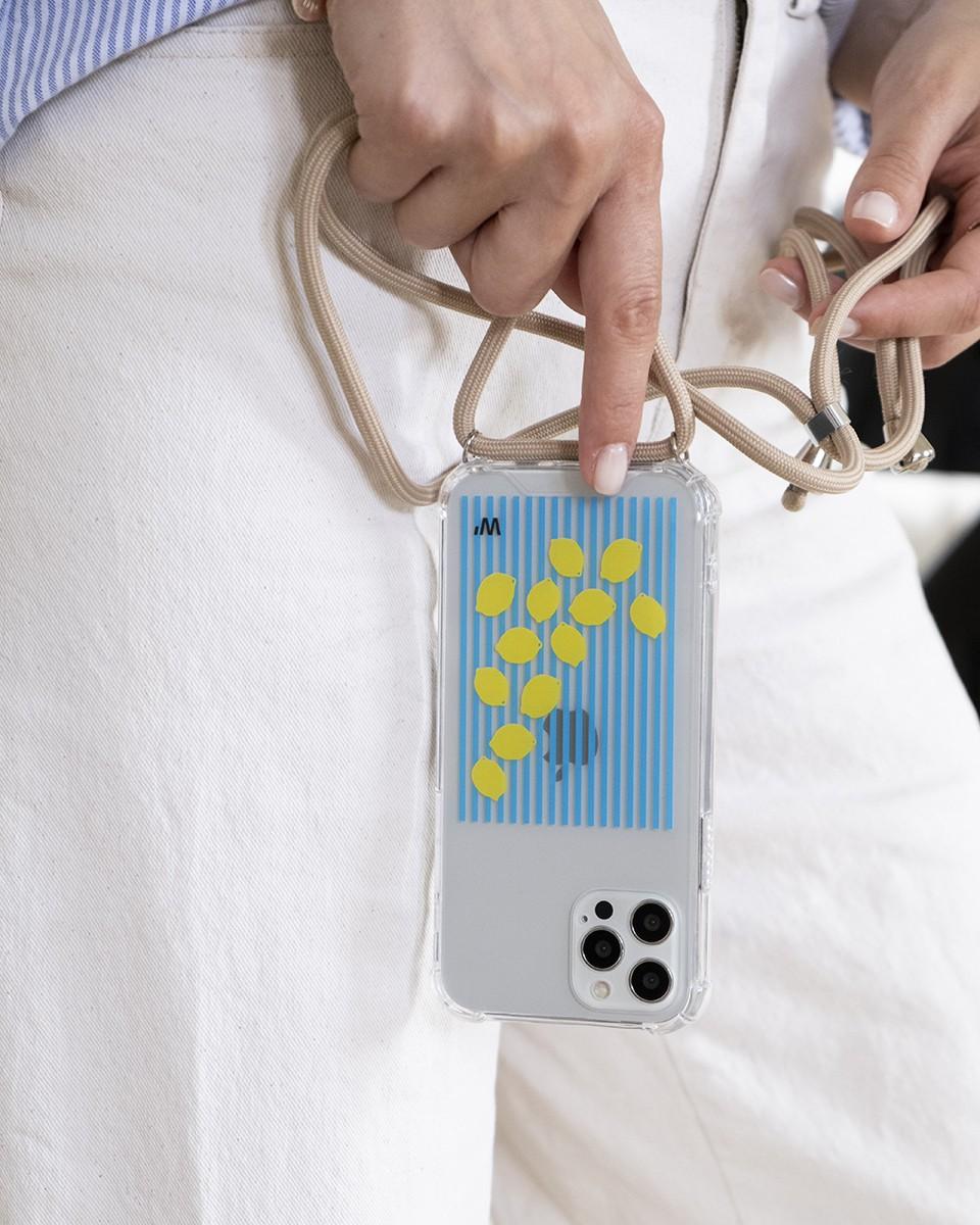Wood'd Lemons Necklace In Saldo