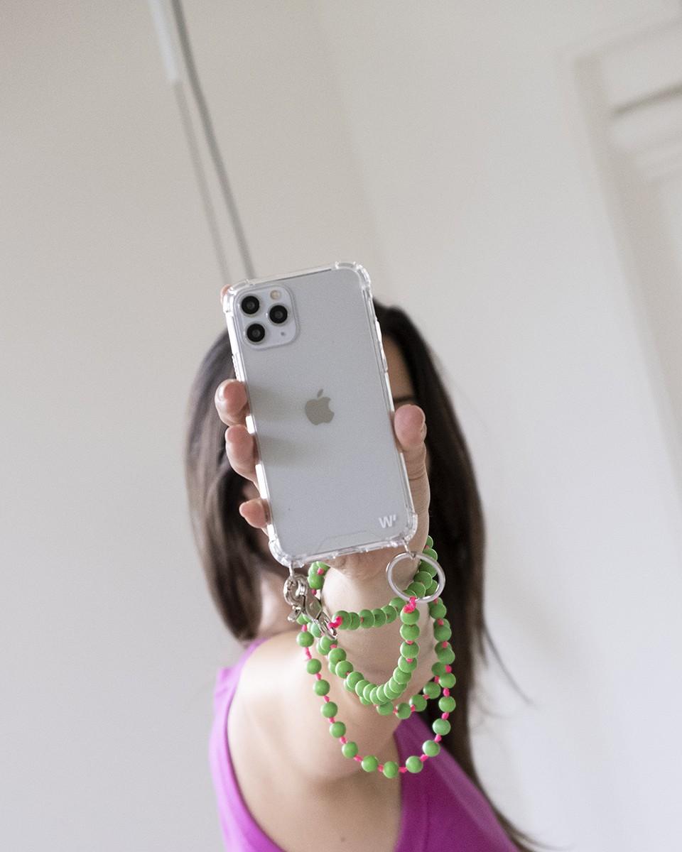 Wood'd Pearls Green Necklace Qualità Garantita