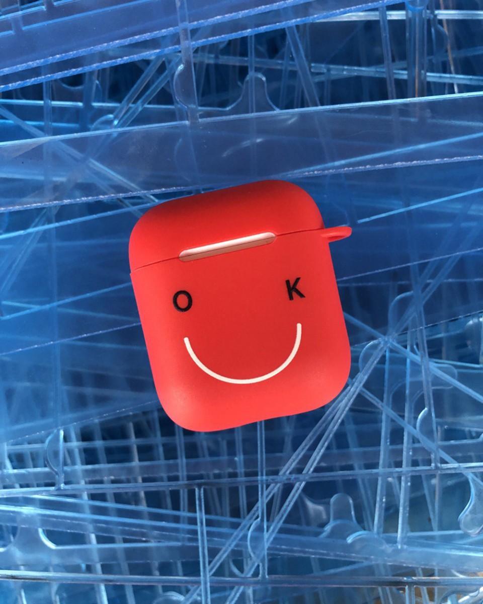 Wood'd AirPods Case OK Red Saldi Di Fabbrica