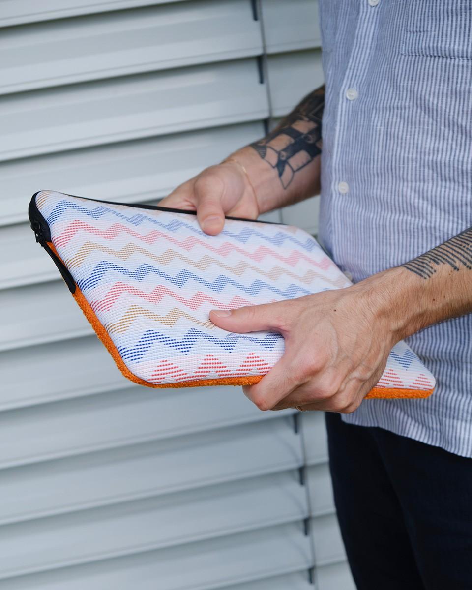 Wood'd Patch Orange Macbook Case I Più Venduti