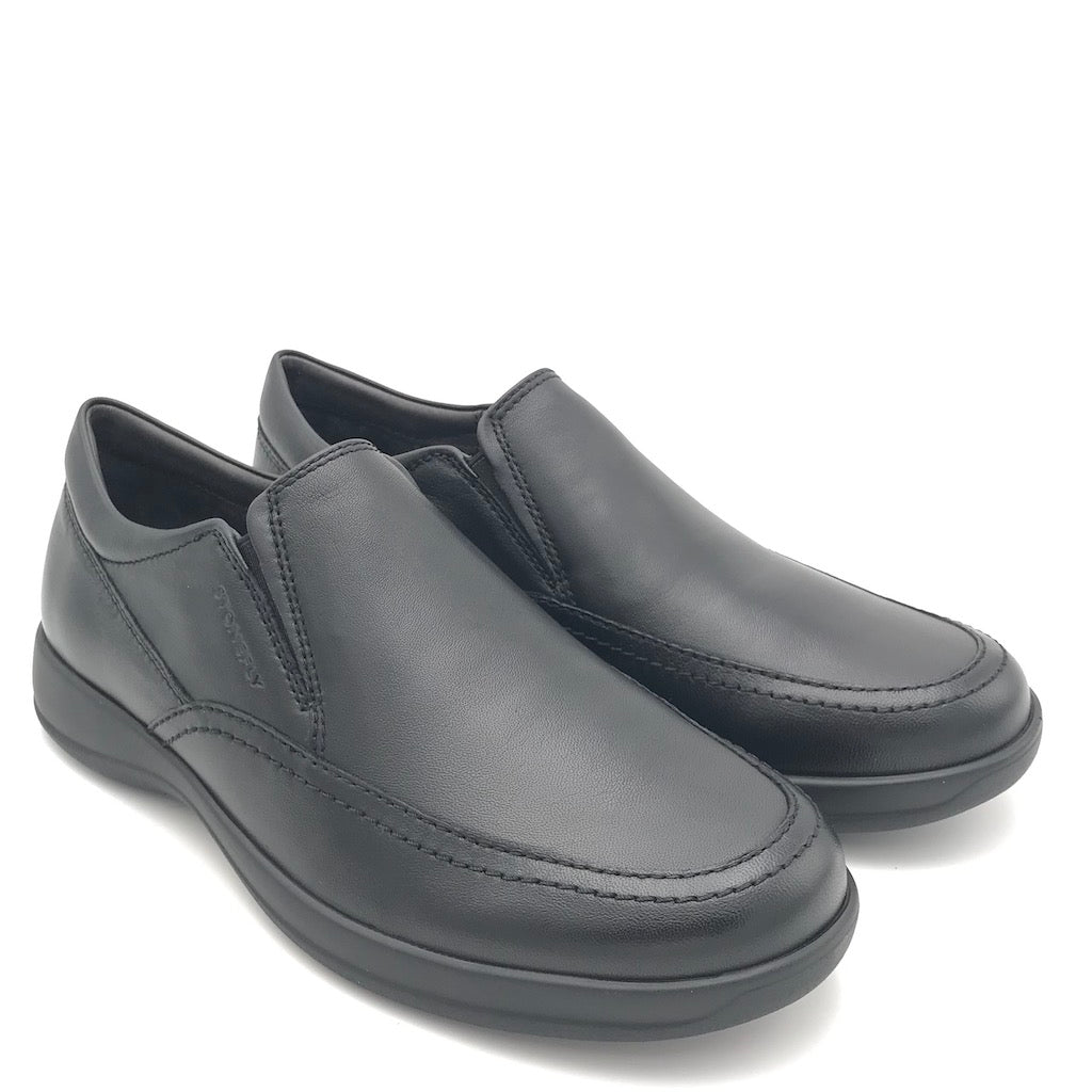 Zulian Calzature Scarpa Season in nappa nera 2025