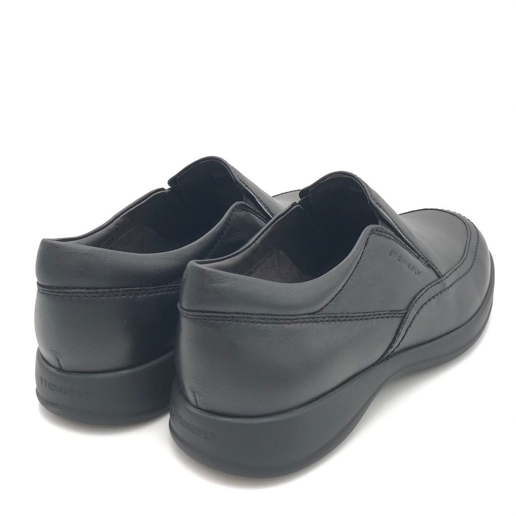 Zulian Calzature Scarpa Season in nappa nera 2025