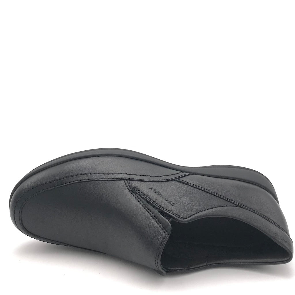 Zulian Calzature Scarpa Season in nappa nera 2025