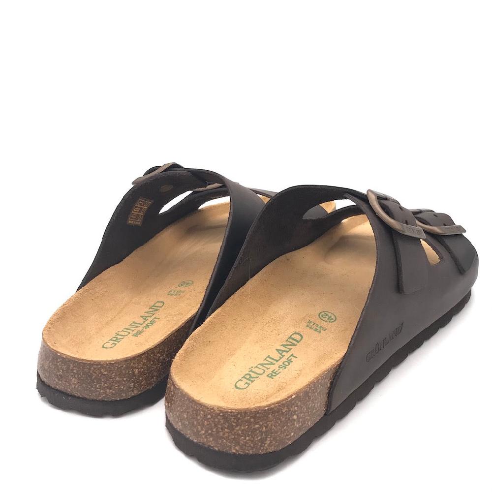 Zulian Calzature Ciabatta Bobo mogano In Linea