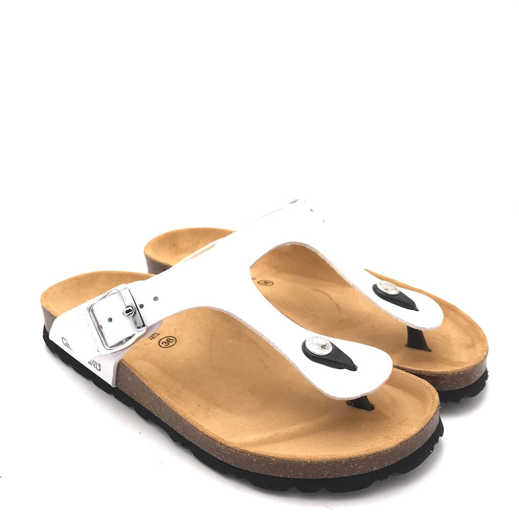Zulian Calzature Ciabatta Sara infradito bianco Black Friday Prezzi
