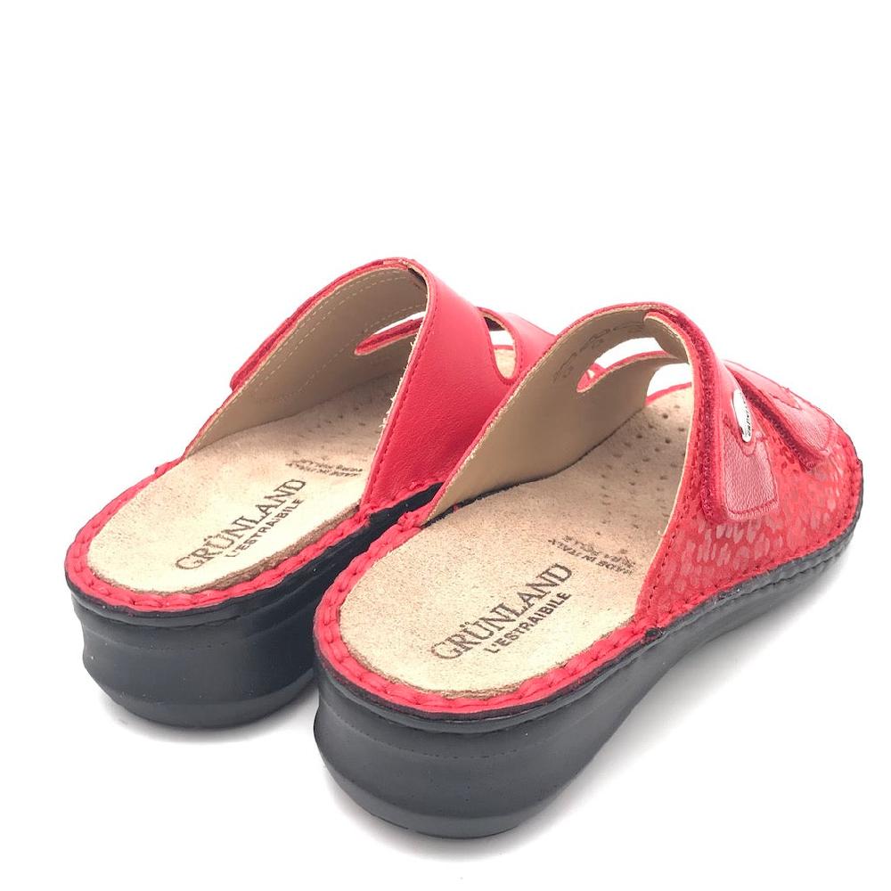 Zulian Calzature Ciabatta Dami rossa Shopping Online