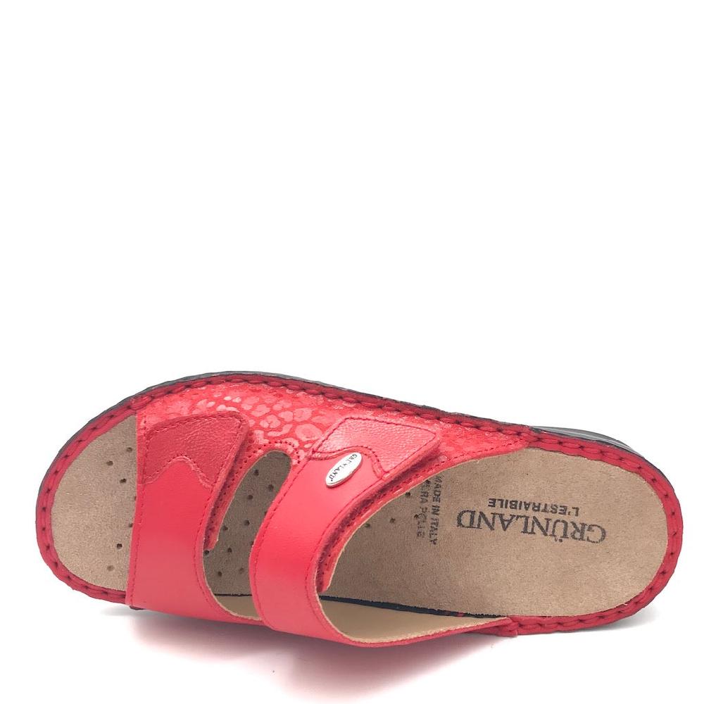 Zulian Calzature Ciabatta Dami rossa Shopping Online