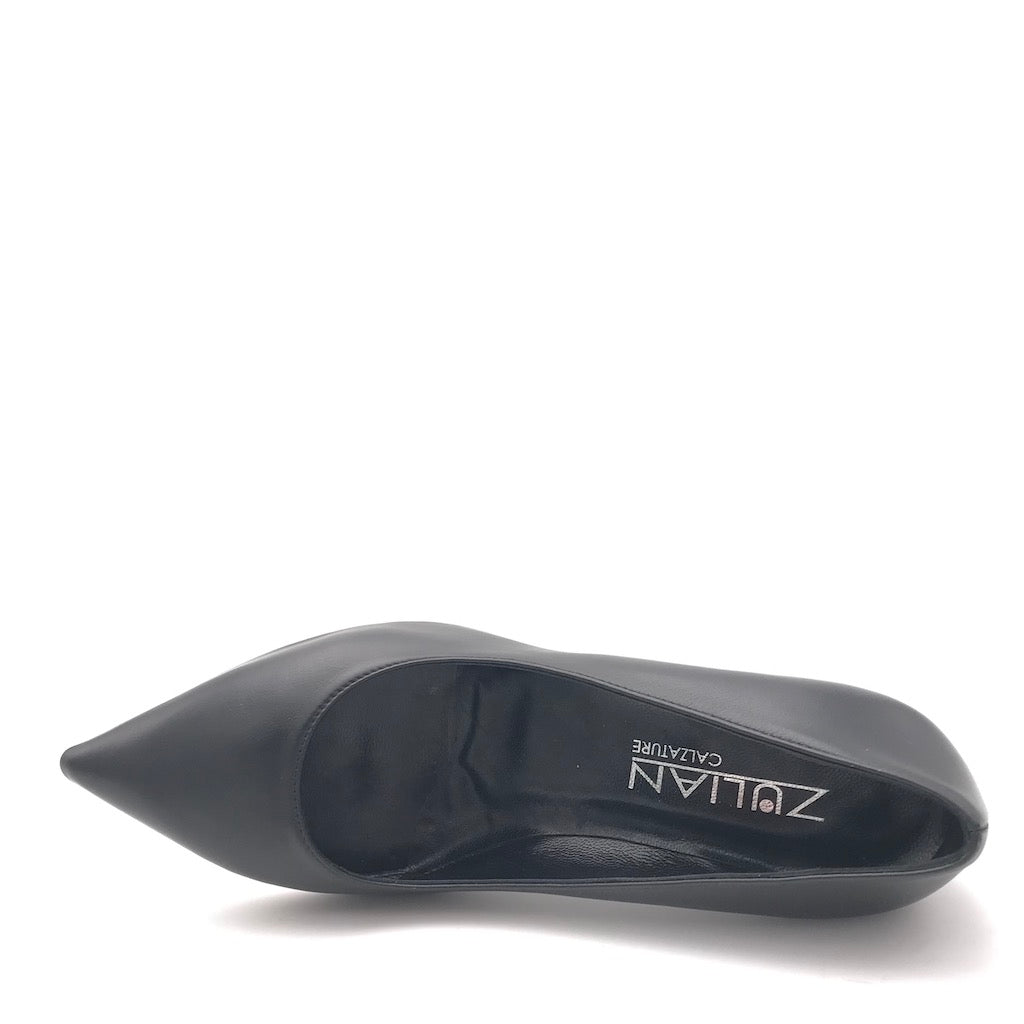 Zulian Calzature Decolletè Lory in nappa nera Novità